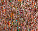 TREE OF LIFE 2008 acrylic on canvas 24x24
